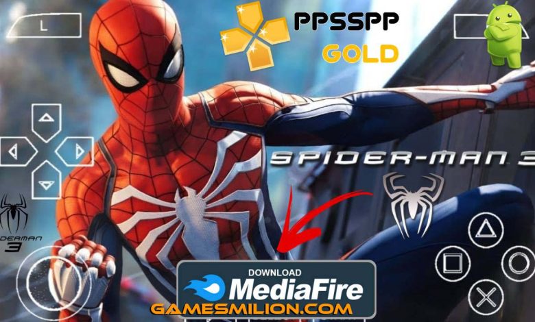 Télécharger Spider Man 3 psp games ,Spider Man 3 ppsspp