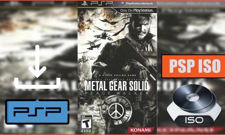 Télécharger Metal Gear Solid Peace Walker psp games - Metal Gear Solid Peace Walker ppsspp