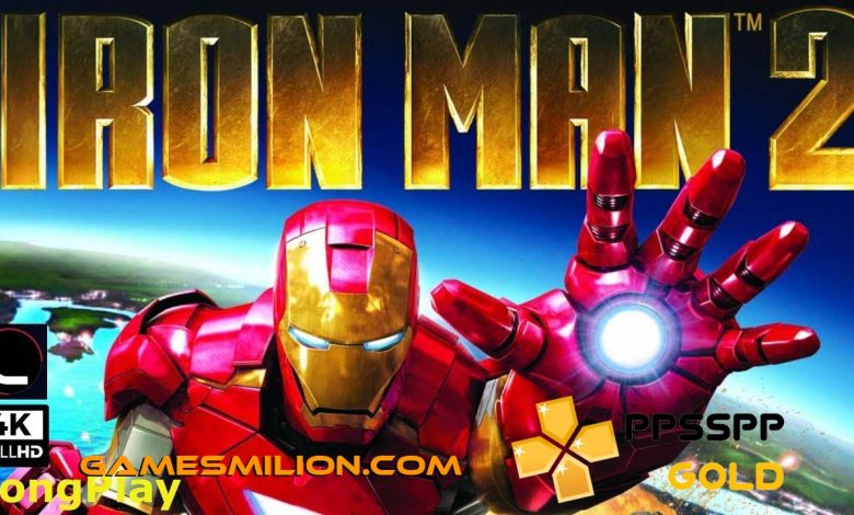 Télécharger Iron Man 2 psp games - Iron Man 2 ppsspp download