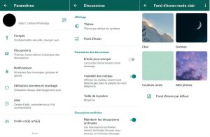 Comment changer fond d’écran WhatsApp