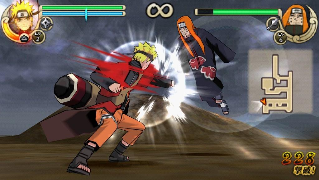 Télécharger Naruto Shippuden Ultimate Ninja Impact psp