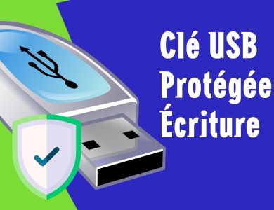 Débloquer une clé USB protégée en écriture